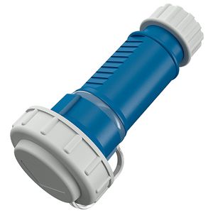 Koppelcontactstop 16A 2P+A 230V IP68 SCH grijs/blauw