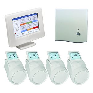 Evohome Wifi 4 zone radiator + ketelpakket modulerend 4xHR91
