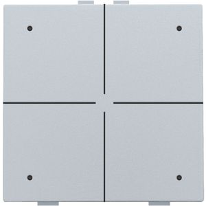 4-voudig drukknop met led Home Control sterling