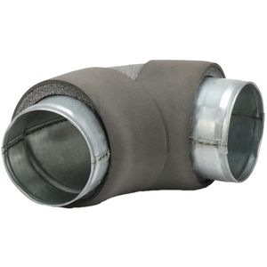 Bocht ø80mm 90° (niet safe) Thermoduct