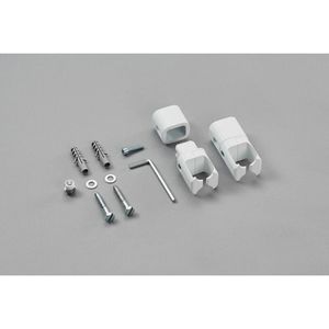 Montagetoebehoren ruimtedeler zonder voetsteun verchroomd to