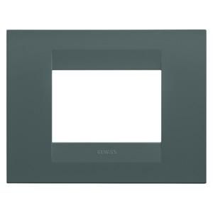 GEO PLAAT-VAN GELAKT TECHNOPOLYMEER-3 MODULE-GROENBLAU