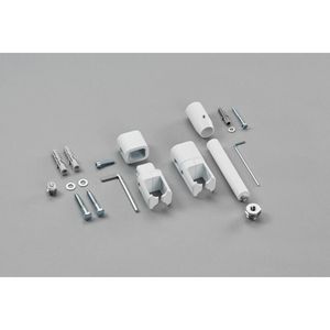 Montagetoebehoren ruimtedeler met voetsteun standaarkleur un