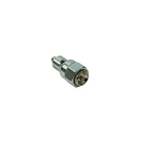 Afpersplug 16mm met ontluchting, messing, herbruikbaar
