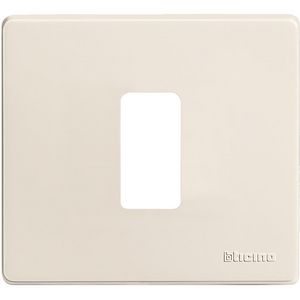 Afdekplaat Magic 1 module ivoorkleurig voor 502e VVE=10