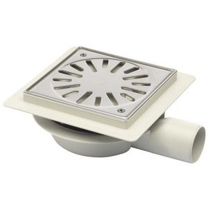 Vl.put 146x146mm ws32 vast.rooster RVS+sierr zijuitl