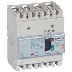 Vermogenschakelaar 160 Thermomagn. 40A 4-polig 25kA DPX3
