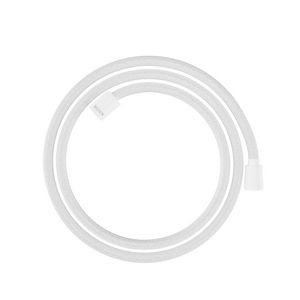 AXOR ShowerSolutions Textiel doucheslang 160cmmet conische en cylindrische moer mat wit 28259700