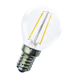 LED-lamp G45 CL FIL E14 2W 19W 180lm 827 helder