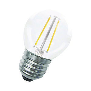 LED-lamp G45 CL FIL E27 130V 2W 22W 220lm 827 helder