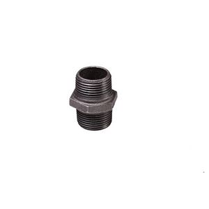Dubbele nippel malleabel nr.280 verzinkt 1.1/2"bt.