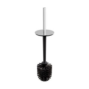 Flat reserve toiletborstel met chrome gr