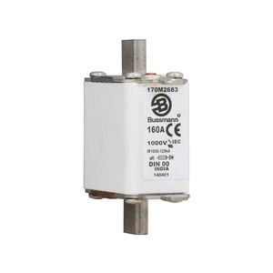 Zekering hoge snelheid 160A AC 1000V 125kA 00 aR IE VVE=6