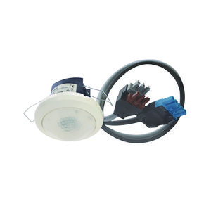 Bewegingsmelder Standard 1xlicht plafondinbouw DE 360gr. dia