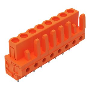 THT FE steker RE raster 5,08mm oranje 232-168 VVE=50