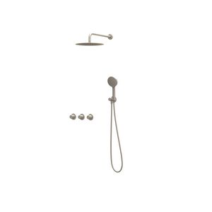 Afbouwdeel regendouche Combiset Nexus 4 inbouwthermostaat gebor. nickel CSN4EXGNBCAC excl. inbouwbox