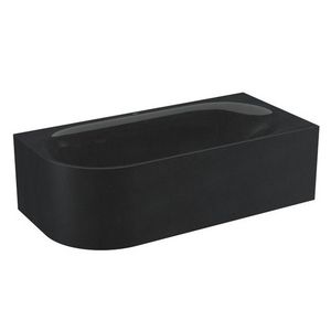 Bad BetteLux Oval V Silhouette 1950x950mm Midnight