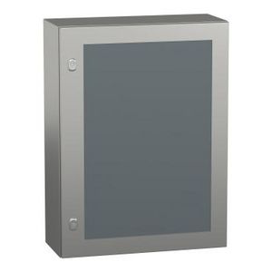 Kast Volle deur 800x600x250mm RVS 304L Scotch Br Spacial S3X