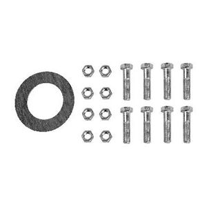 Bout/moer/pakk. 8x M16x65 DN100 verz.st.