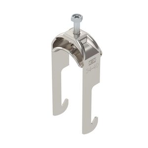 Beugelklem 2056 34-40mm rvs A2 1.4301 blank VVE=100