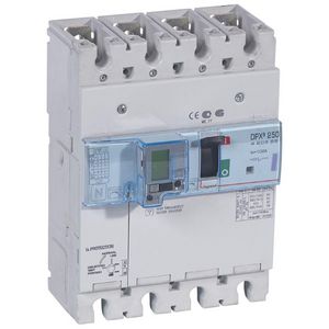 Vermogensschakelaar 250 Thermomagn. + RCD 100A 4P 50kA DPX3