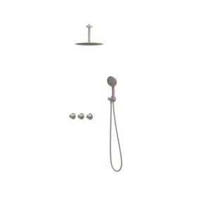 Afbouwdeel regendouche Combiset Nexus 4 inbouwthermostaat gebor. nickel CSN4EXGNBCBC excl. inbouwbox
