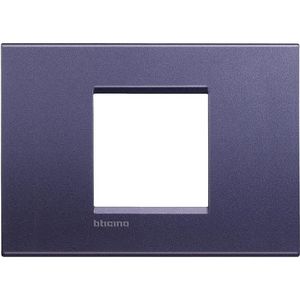 Afdekplaat breed 2 modulen club Livinglight