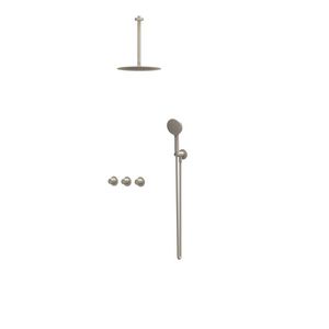 Afbouwdeel regendouche Combiset Nexus 4 inbouwthermostaat gebor. nickel CSN4EXGNBCCA excl. inbouwbox
