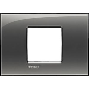 Afdekplaat breed 2 modulen london fog Livinglight