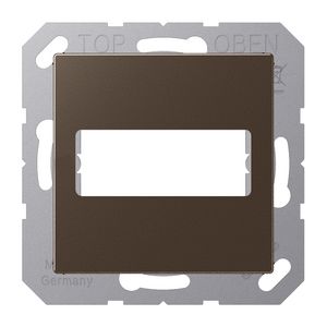 Afdekking D-SUB 9/15p. A500 mokka