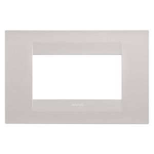 GEO PLATE-IN PAINTED TECHNOPOLYMER-4 MODULES-NATURAL B