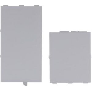 Afdekking KNX - ClimaEco Alu zilver RTC XL a