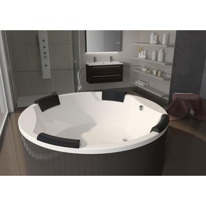 Ligbad Colorado ø180cm hooglans wit excl. badpoten
