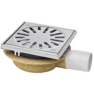 Vl.put 150x150mm ws32 vast.rooster RVS304+sierr Zijuitl zand