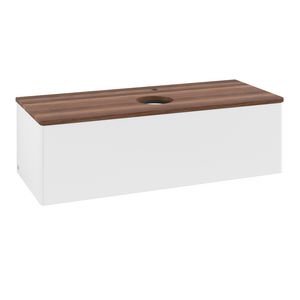 Wastafelonderkast Antao 1200x360x500mm White Matt Lacquer K32052MT