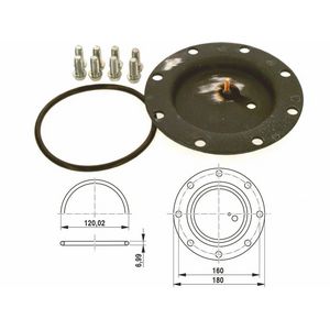 Boilerdeksel mangat L/LT135/1-300/1 "V1
