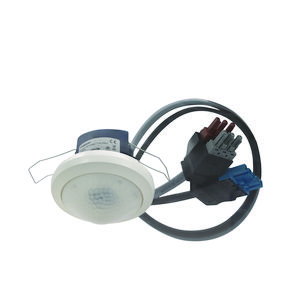 Bewegingsmelder Standard 1xlicht plafondinbouw DE 360gr. dia