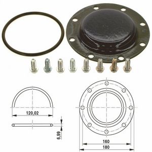Boilerdeksel mangat SU+ST/4 V1 7747004736