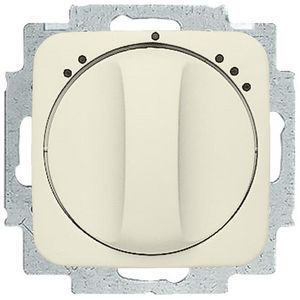 Inbouw ventilatorsch draaibed 1p 10AX 250V AC SI creme (2711 UCDRL-212)