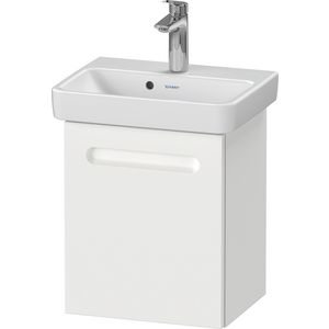 No.1 Wastafelonderb hang wit Mat 390x346x478mm deuraansl.RE