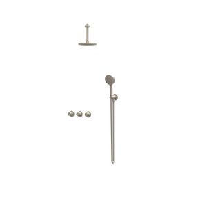 Afbouwdeel regendouche Combiset Nexus 4 inbouwthermostaat gebor. nickel CSN4EXGNBDBA excl. inbouwbox