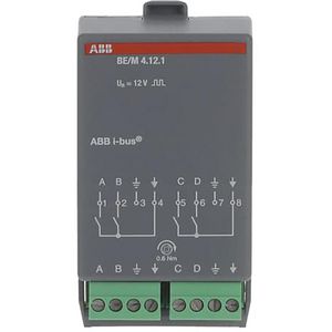 Binaire ingangsmodule KNX 4-voudig 12 V (BE/M4.12.1)