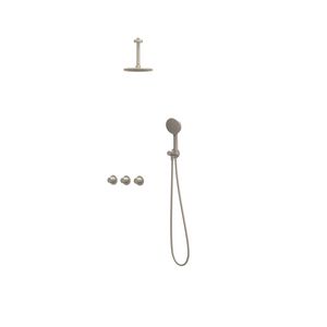 Afbouwdeel regendouche Combiset Nexus 4 inbouwthermostaat gebor. nickel CSN4EXGNBDBC excl. inbouwbox