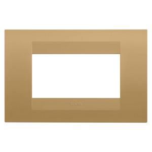 GEO PLAAT-VAN GELAKT TECHNOPOLYMEER-4 MODULE-GOUD-CH