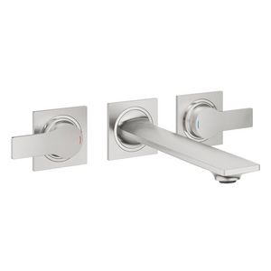 3-Gats Wastafelmengkraan Wand Supersteel Allure (Spa) 20193DC2