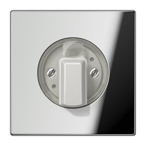 Afdekking draaischakelaar LS glanschroom