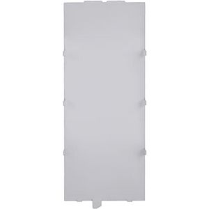 Afdekking KNX - ClimaEco Alu zilver CE S