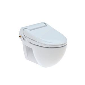 AquaClean 4000 douche-WC wand wit model 1 met zitting