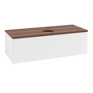 Wastafelonderkast Antao 1200x360x500mm White Matt Lacquer K32152MT