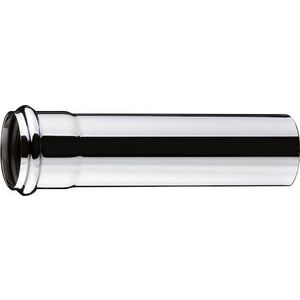 Verlengbuis 1.1/4"x125mm CHROOM